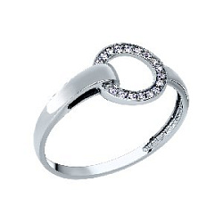 Кольцо из золота CORONA к4596б