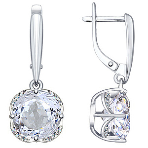 Серьги из серебра SOKOLOV 92020368