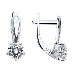 Серьги из золота SOKOLOV 52-120-00099-1