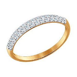 Кольцо из золота SOKOLOV 017149