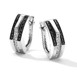 Серьги с бриллиантом АЛЬКОР 26093-213