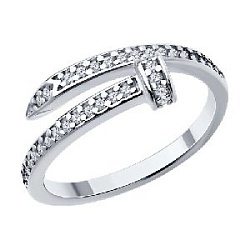 Кольцо из серебра SOKOLOV 94014199