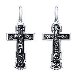 Подвеска крест из серебра SOKOLOV 95120108