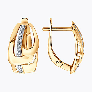 Серьги из золота SOKOLOV 0200787