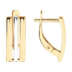 Серьги из золота SOKOLOV 51-120-02799-1