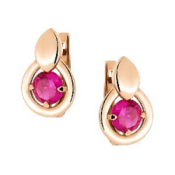 Серьги из золота ELEGANT GOLD 20468-1