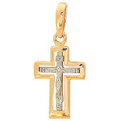 Подвеска крест из золота SOKOLOV 121326