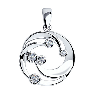 Подвеска из серебра SOKOLOV 94032312