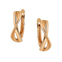 Серьги из золота DEL'TA 2206835