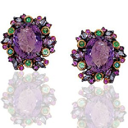 Серьги из серебра ГАЛЕРЕЯ ЭКСКЛЮЗИВА 7508