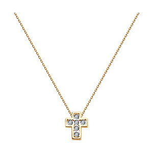 Колье с бриллиантом SOKOLOV 51-270-01345-1