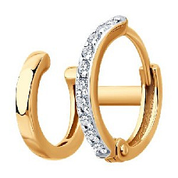 Серьга из золота SOKOLOV 170069