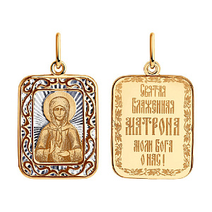 Подвеска икона из золота SOKOLOV 104202