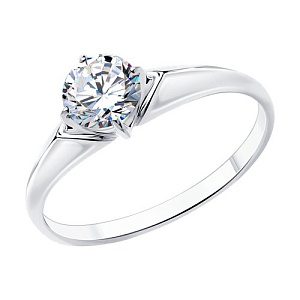 Кольцо из серебра SOKOLOV 94-110-01550-1