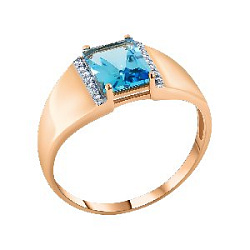 Кольцо из золота RUSGOLDART 1110008 1 6 1