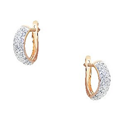Серьги из золота С132-2925