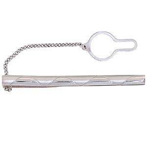 Зажим из серебра 130043р