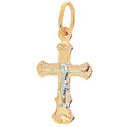 Подвеска крест из золота SOKOLOV 121145