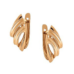 Серьги из золота DEL'TA 2206764