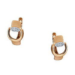 Серьги из золота MAGIC STONES 002-0648-0001-011