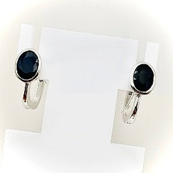 Серьги из серебра Русский СтилЬ 34-1577-01-02