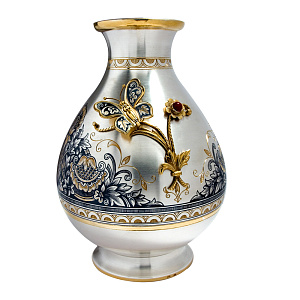 Ваза для цветов из серебра 40130102А06