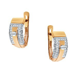 Серьги из золота CORONA С5049