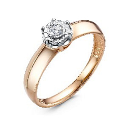 Кольцо с бриллиантом 5-5923-103И2-1К