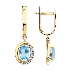 Серьги из золота SOKOLOV 51-321-00224-1