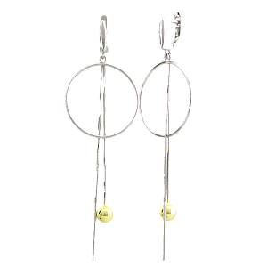 Серьги из серебра Silver Sky FYE19433