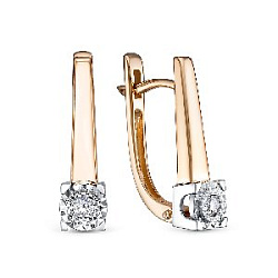 Серьги с бриллиантом 5-5908-103И2-2К