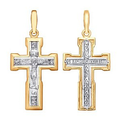 Подвеска крест из золота SOKOLOV 51-131-01405-1