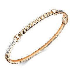 Браслет жесткий из золота CORONA бр5000