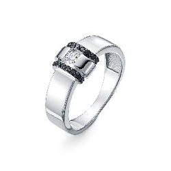 Кольцо с бриллиантом ЛЕТО 580-1204