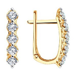 Серьги из золота SOKOLOV 51-120-02785-1