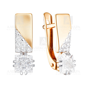 Серьги из золота кл4226а-01
