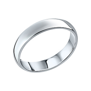 Кольцо обручальное из серебра с5912200/1