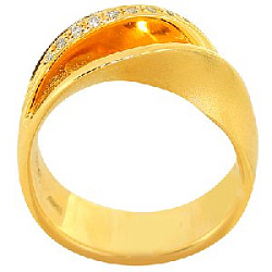 Кольцо с бриллиантом Арт-Модерн 010557-Ж