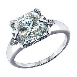 Кольцо из серебра SOKOLOV 94012079