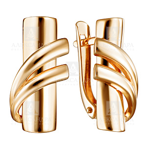 Серьги из золота кл4235а-01