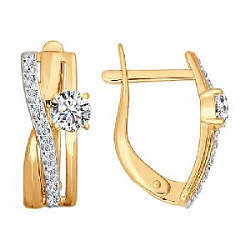 Серьги из золота SOKOLOV 026816