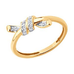 Кольцо из золота SOKOLOV 51-110-02971-1