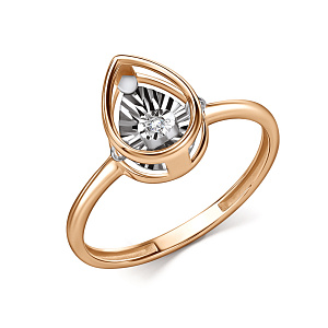 Кольцо с бриллиантом grigoriev 01-11-51202-11-00