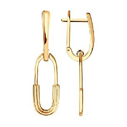 Серьги из золота SOKOLOV 029527