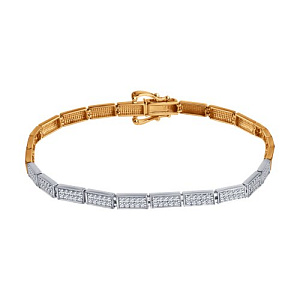 Браслет с бриллиантом SOKOLOV 1050304 №25 75