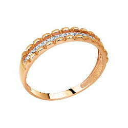 Кольцо из золота CORONA К4883
