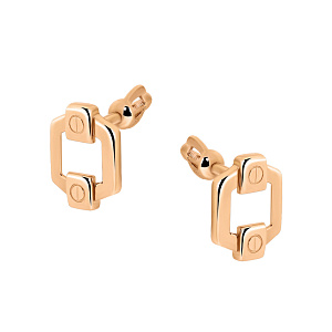 Серьги пуссеты из золота RUSGOLDART 2689100 1 10