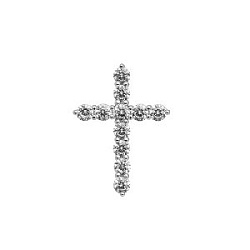 Подвеска крест из серебра ПДР0030К