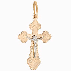 Подвеска крест из золота KARATOV Т13086042