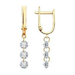 Серьги из золота SOKOLOV 0200479